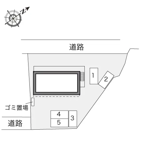 ★手数料０円★仙台市青葉区鷺ケ森　月極駐車場（LP）